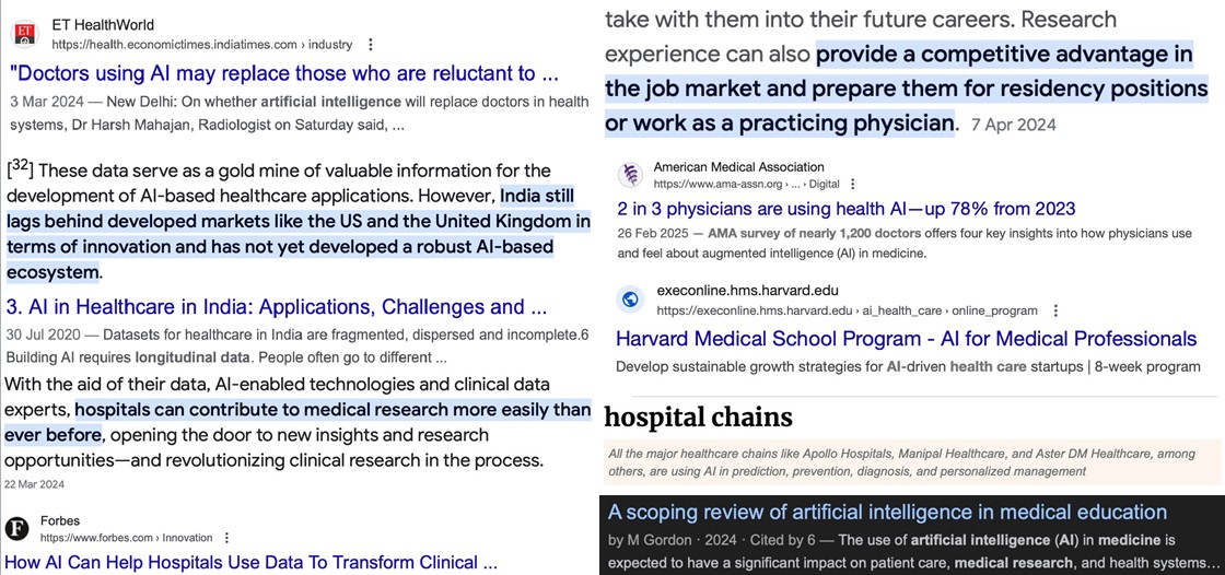 Why AI is Needed in Medical Education